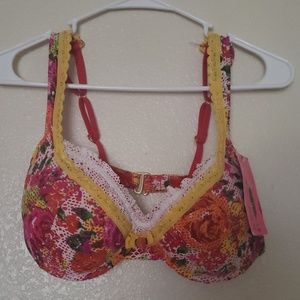 Betsey Johnson Bikini Top
